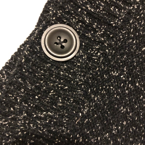 Jones New York Black with White Specks Poncho - Picture 3 of 4